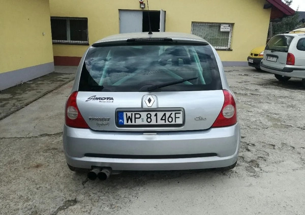 Renault Clio cena 16900 przebieg: 173000, rok produkcji 2003 z Wieliczka małe 79